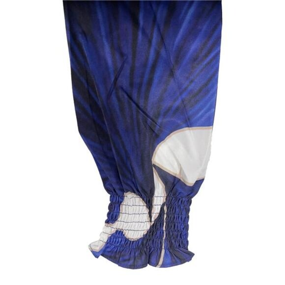 Printed Button Up Maxi Shirt Dress - Picture 4 of 5